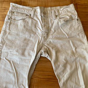 Cream Levi's 511 Slim Fit Jeans 32 x 32